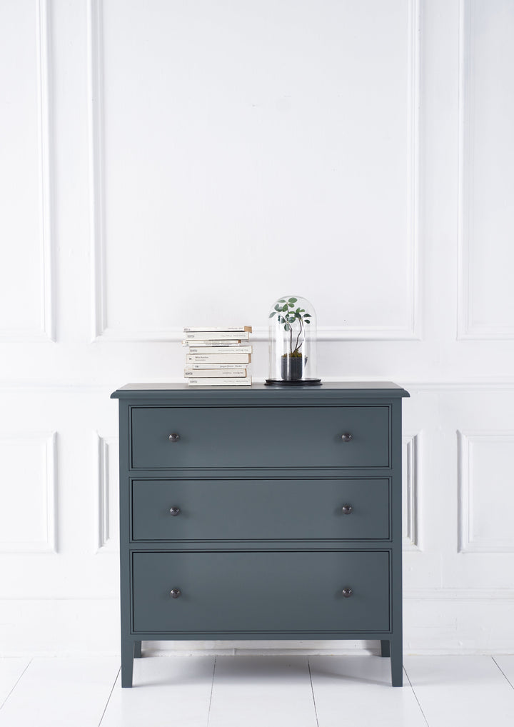 Durham 3 Drawer Nightstand - Charcoal
