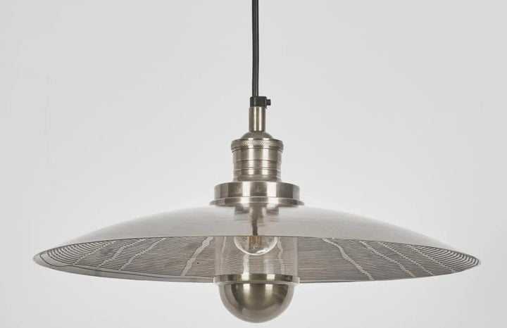 Bates Pendant in Antique Silver Rustic Charm Interiors