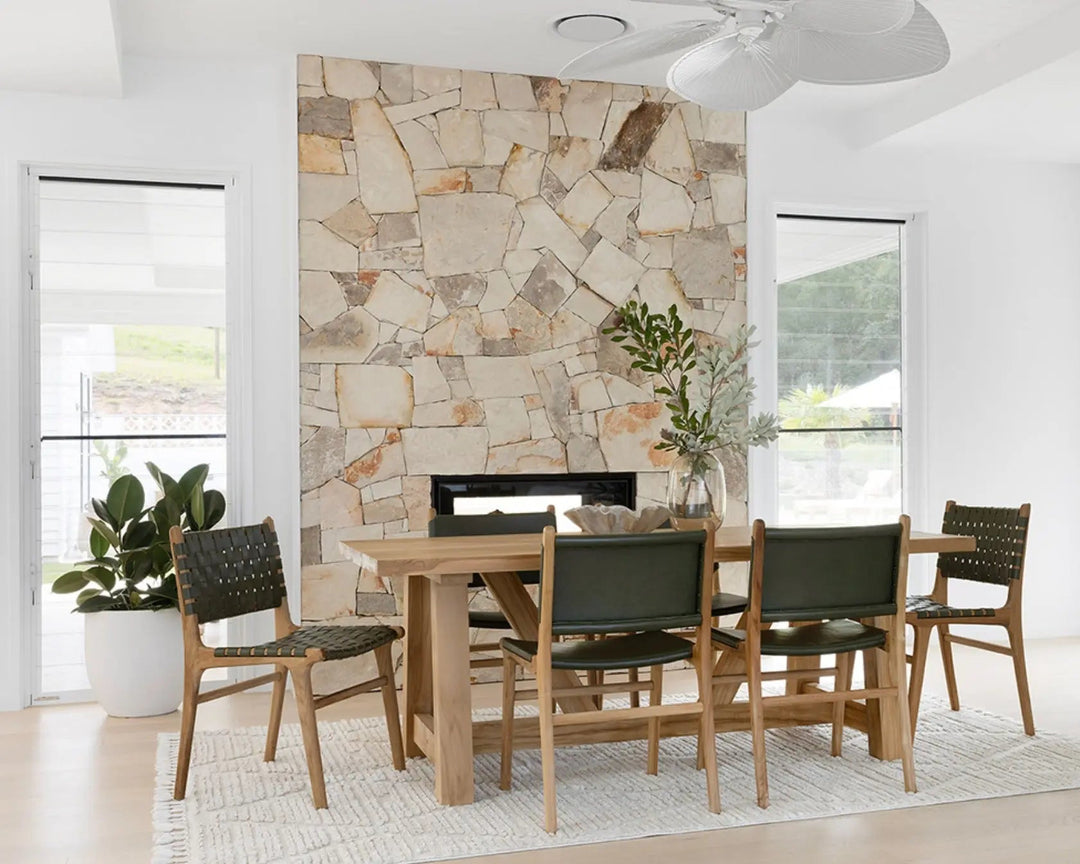 Lifestyle Image of Brugge Extension Dining Table | Rustic Charm Interiors