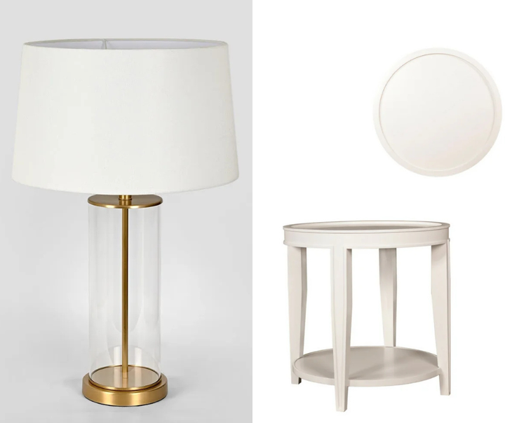 Perfectly Paired: Shorehaven Side Table & Tobias Lamp