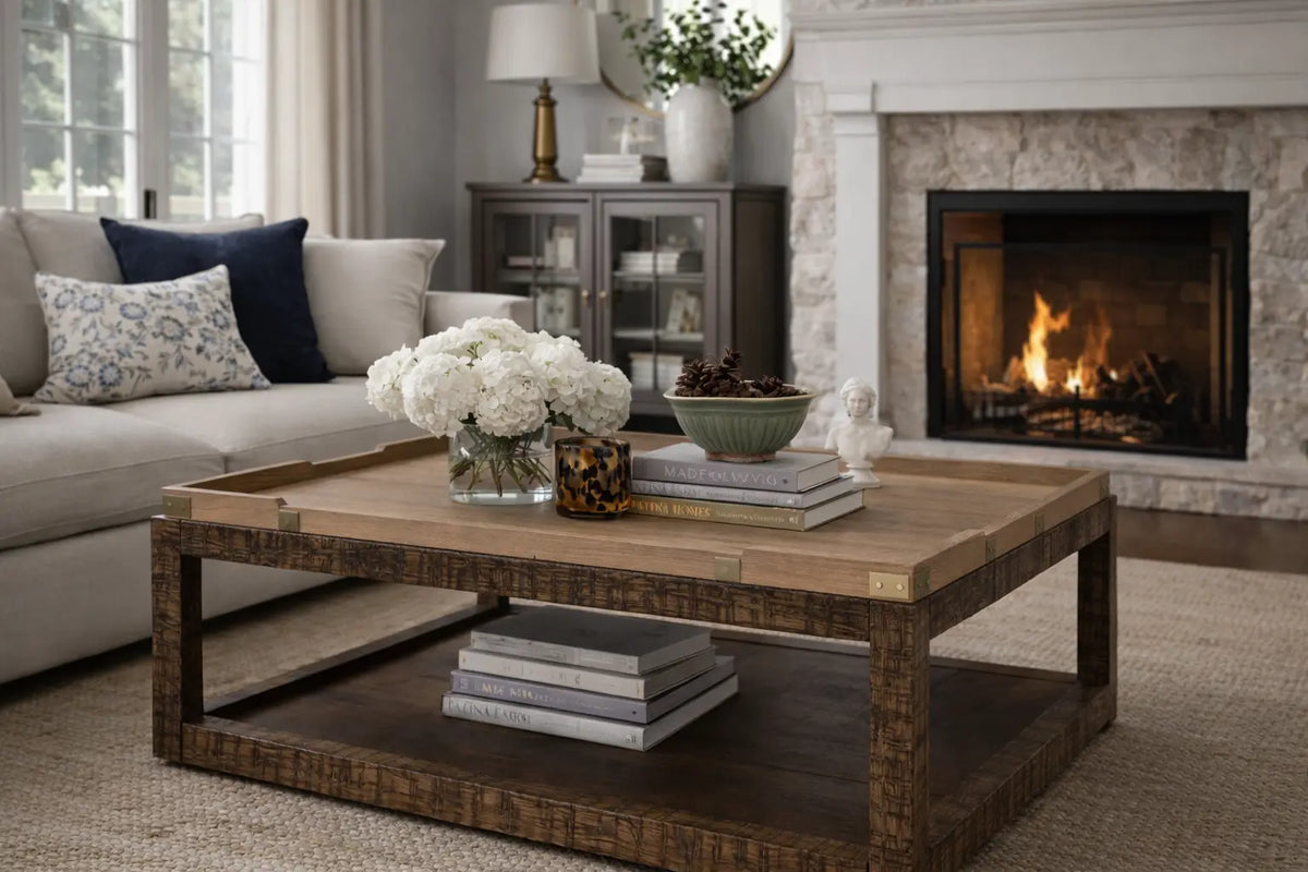 Evans Coffee Table - Archive Sale Rustic Charm Interiors