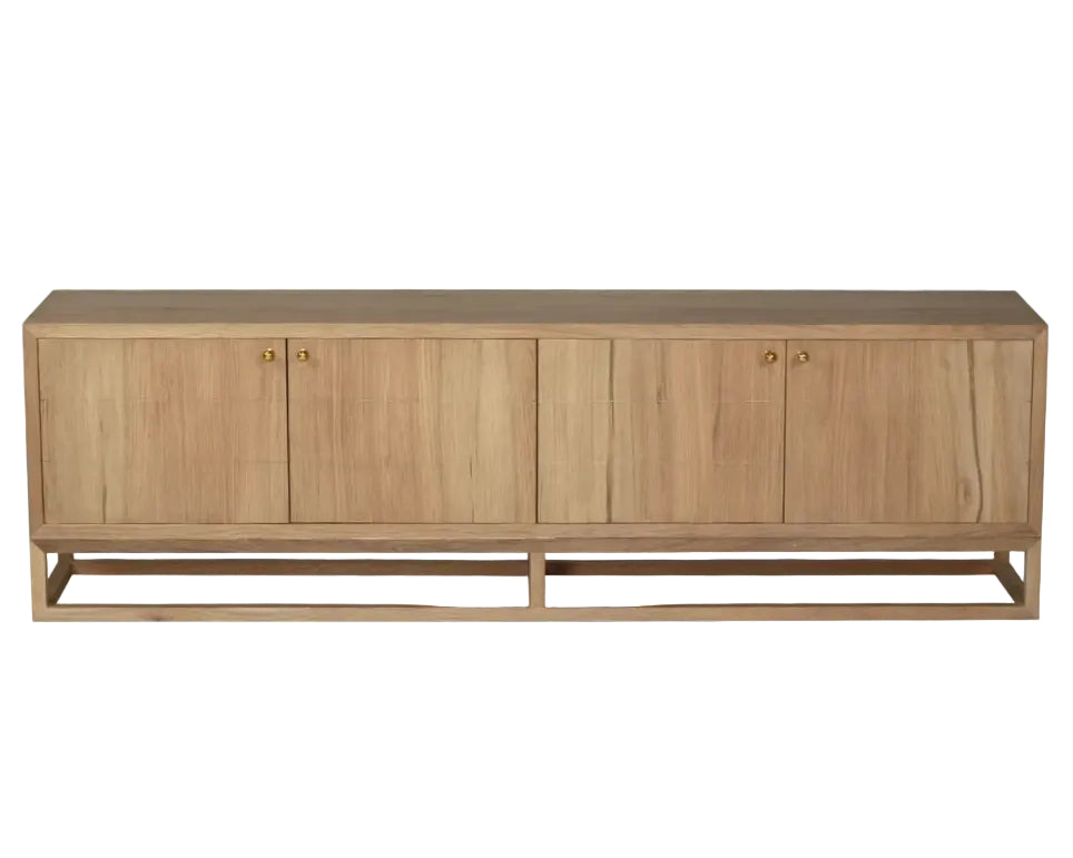 Huxley TV Entertainment Unit - 4 Door Rustic Charm Interiors