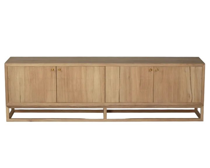Huxley TV Entertainment Unit - 4 Door Rustic Charm Interiors