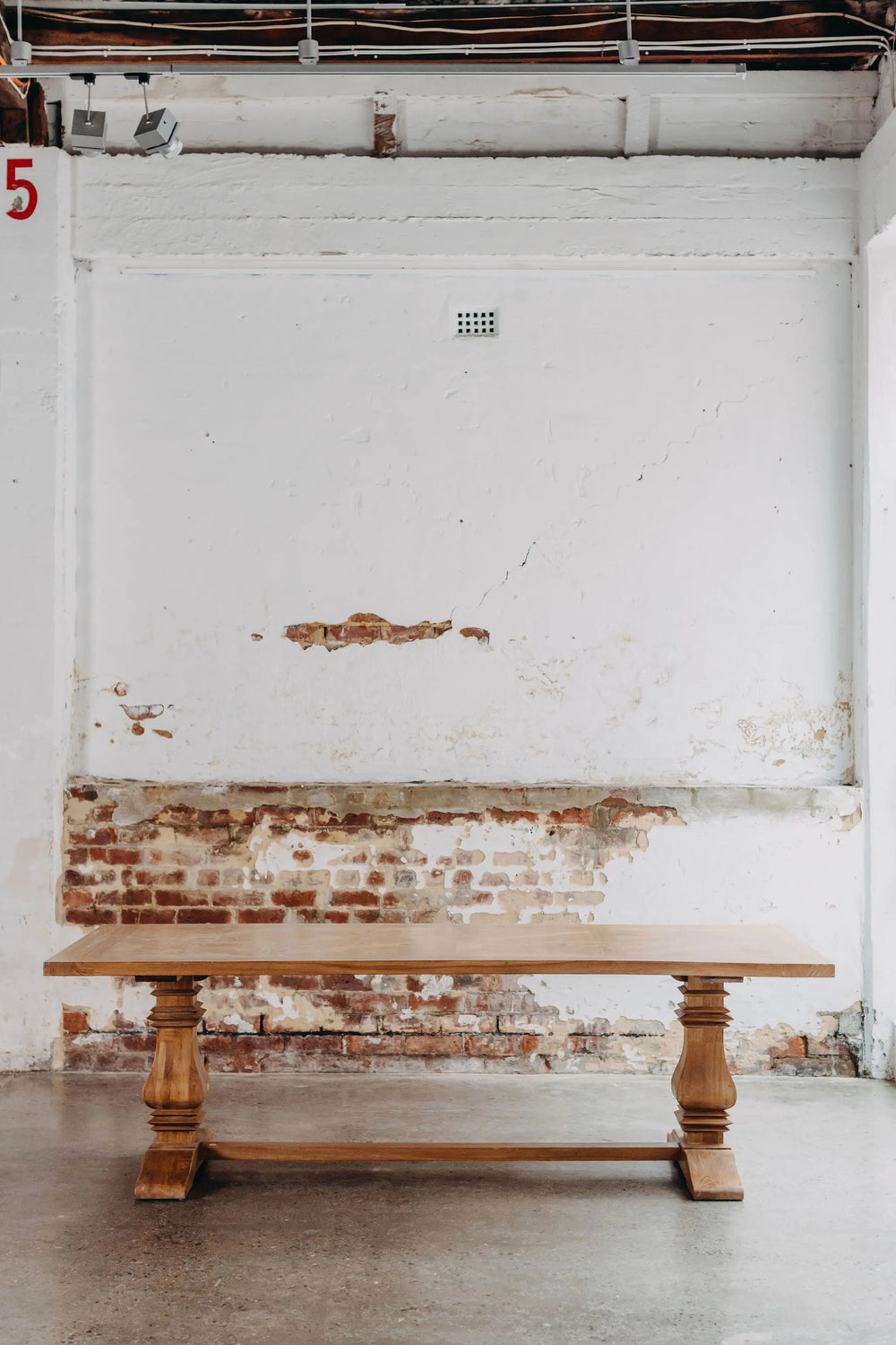 Kensington Dining Table Rustic Charm Interiors