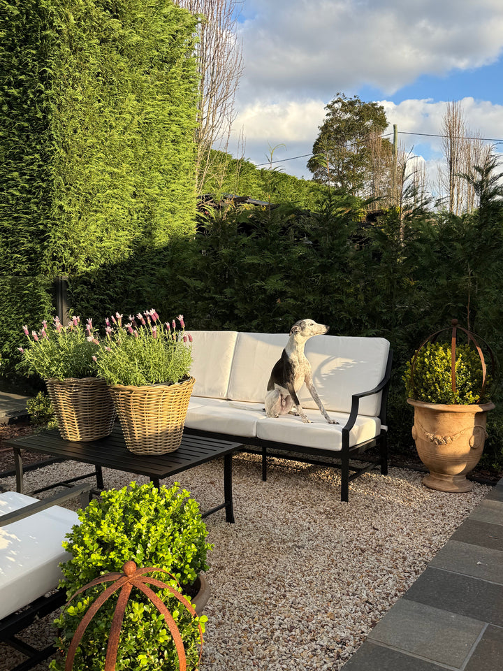 Portofino Outdoor Lounge Set - Black Rustic Charm Interiors{{product category}}