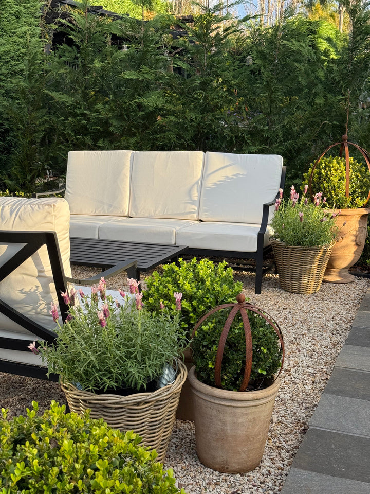 Portofino Outdoor Lounge Set - Black Rustic Charm Interiors{{product category}}