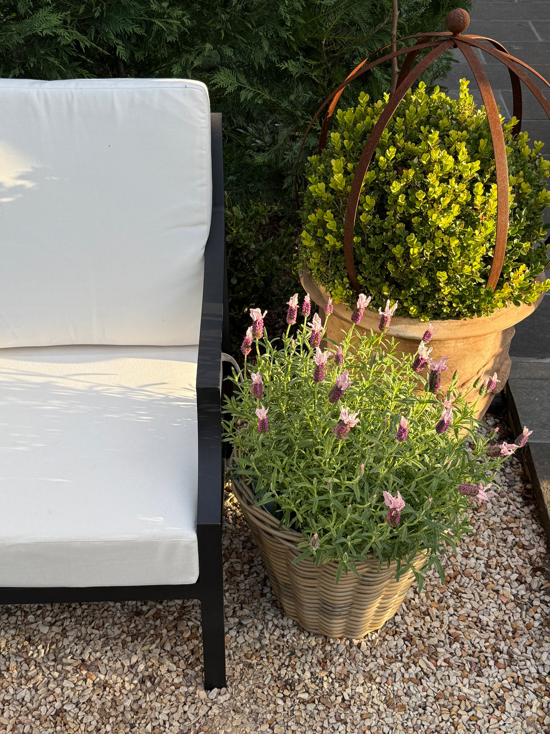 Portofino Outdoor Lounge Set - Black Rustic Charm Interiors{{product category}}