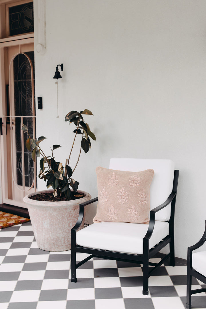 Portofino Outdoor Lounge Armchair in Black