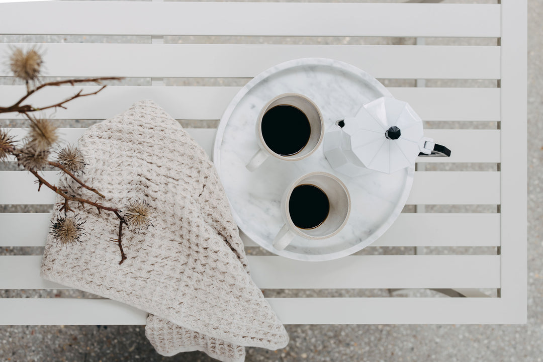 Portofino Outdoor Coffee Table  - Alabaster