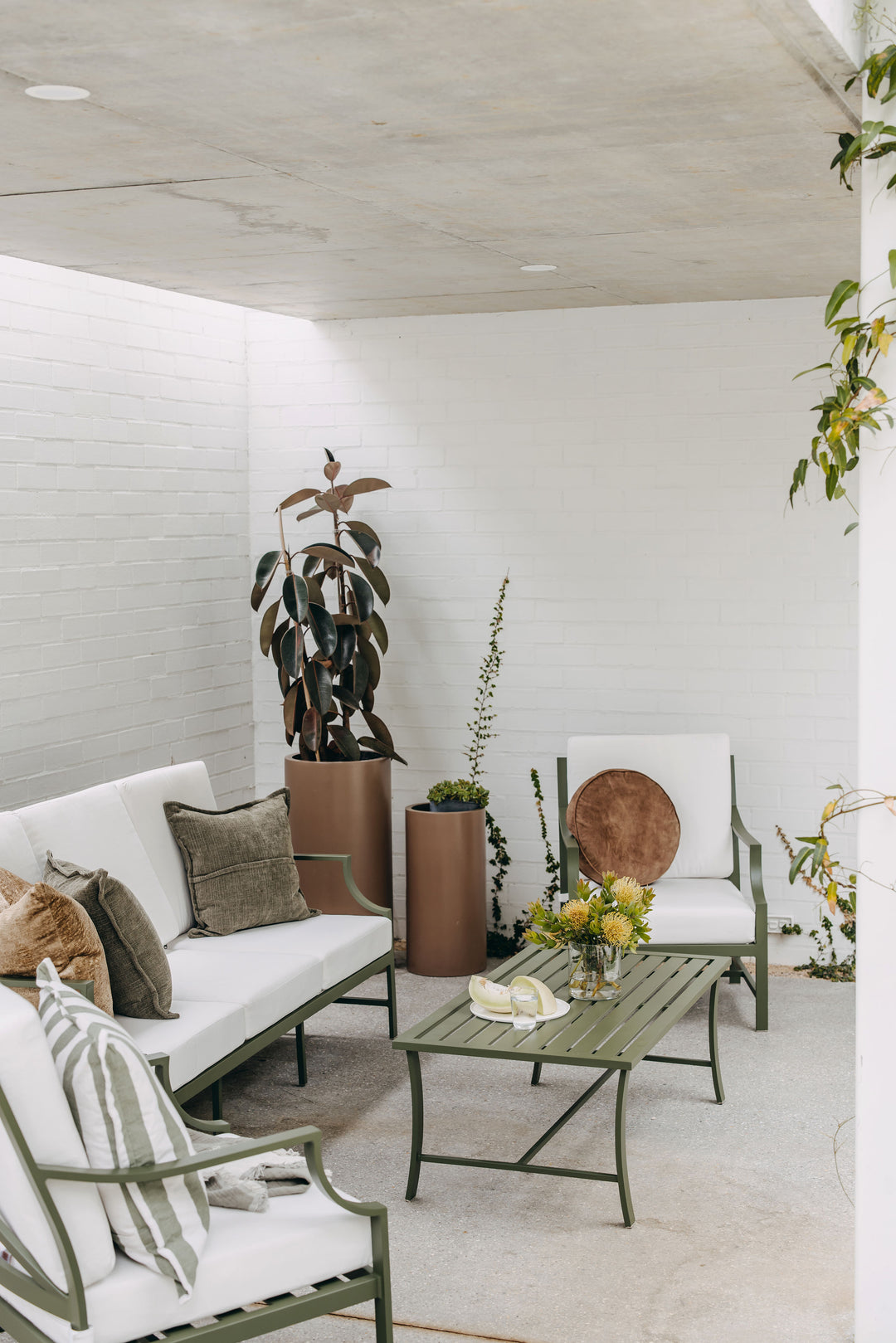 Portofino Outdoor Lounge Set - Verde