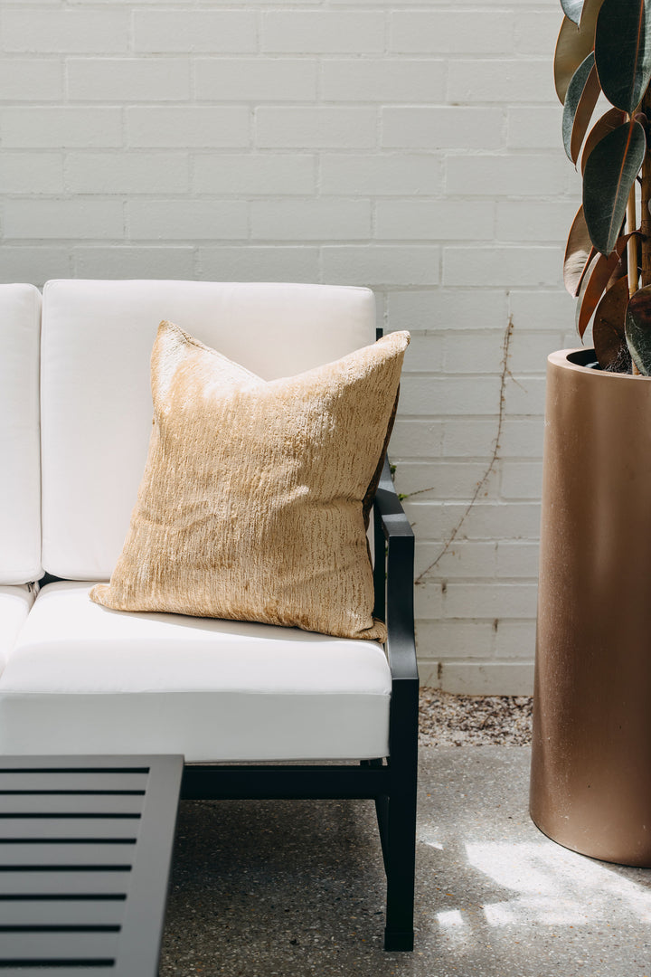 Perfectly Paired: Set of 2 Portofino Outdoor Sofa's in Black
