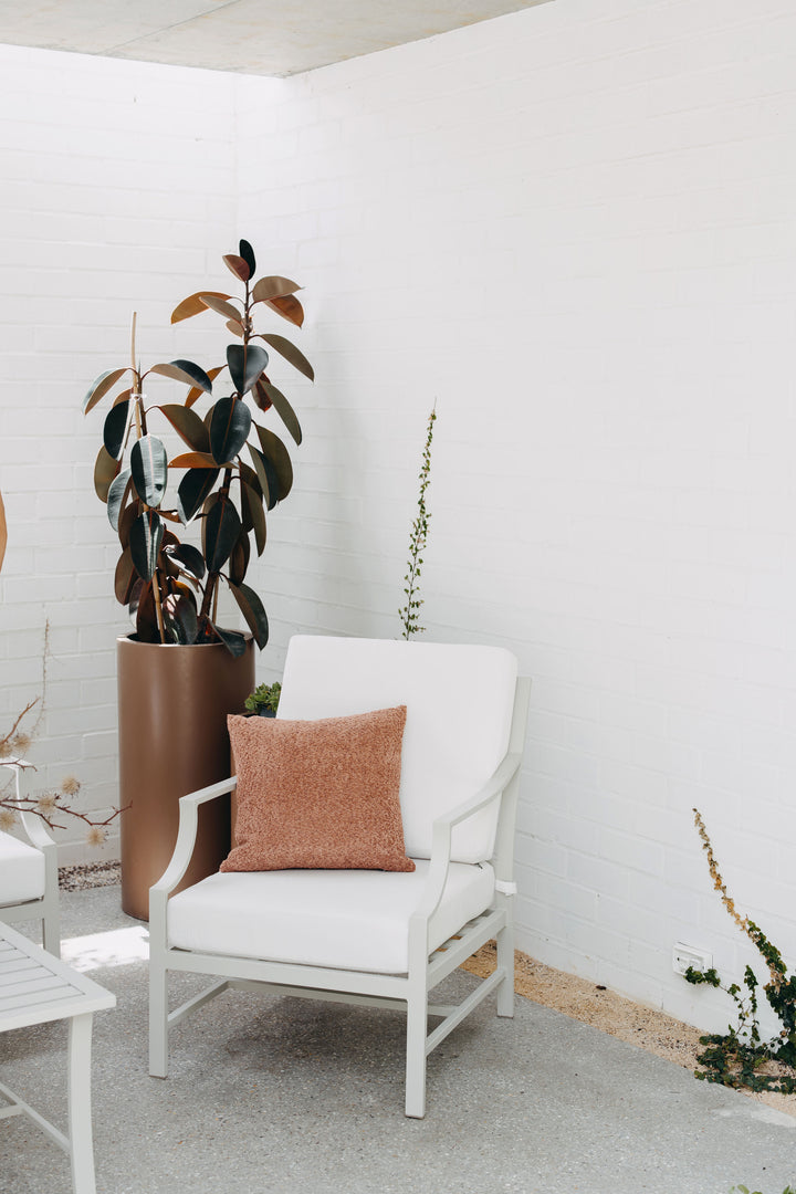 Perfectly Paired: Set of 2 Portofino Armchairs in Alabaster