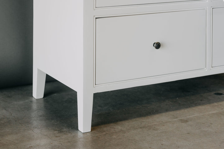 Durham 6 Drawer Chest - White