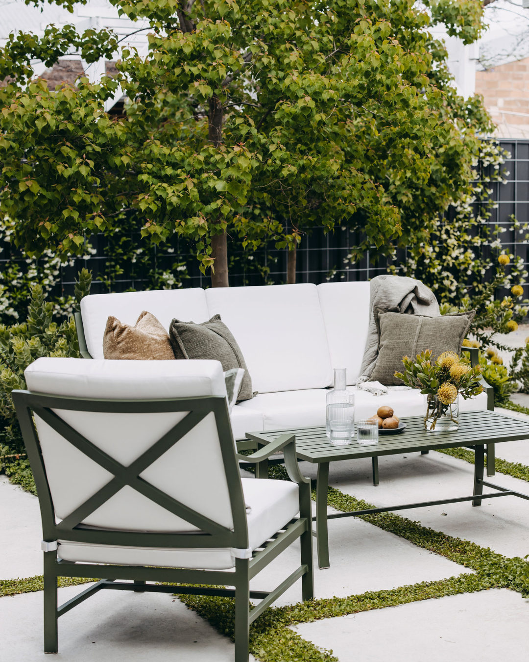 Portofino Outdoor Lounge Set - Verde Rustic Charm Interiors{{product category}}