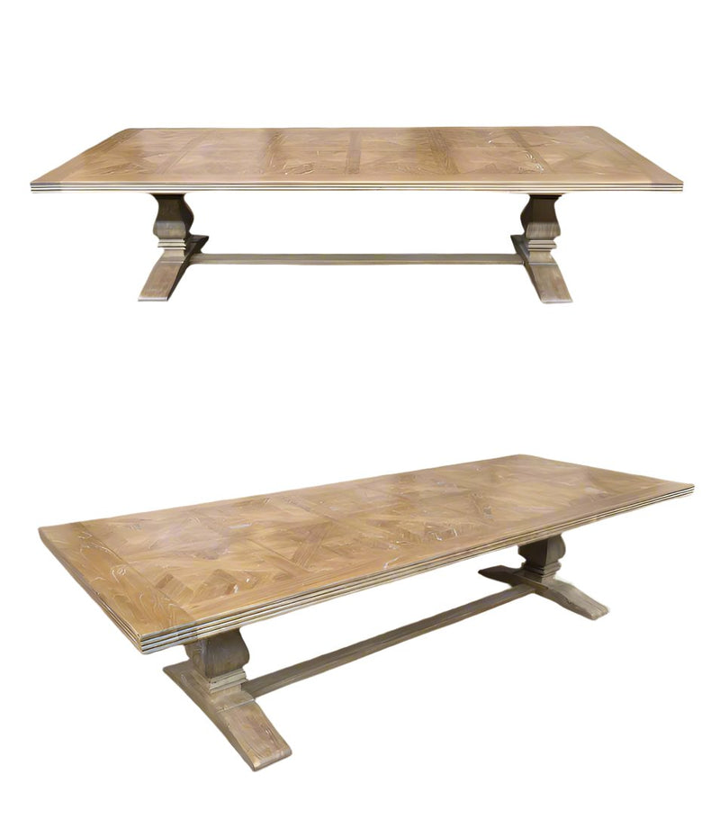 3 meter long dining table