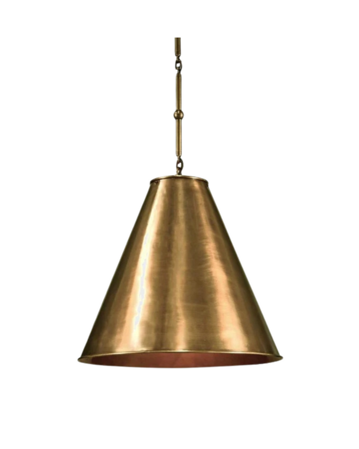 Monte Pendant in Brass