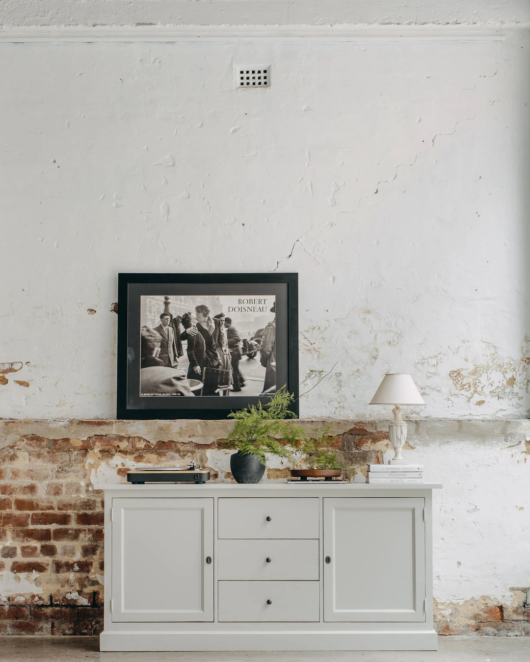 New England Buffet - Grey | Rustic Charm Interiors