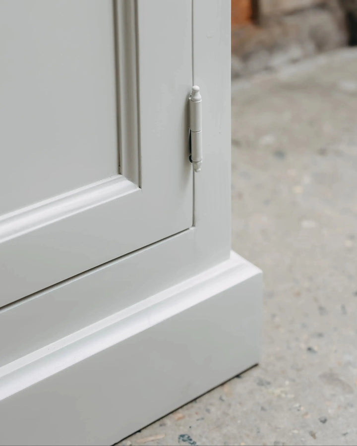 New England Buffet - Grey | Rustic Charm Interiors - Plinth Detail
