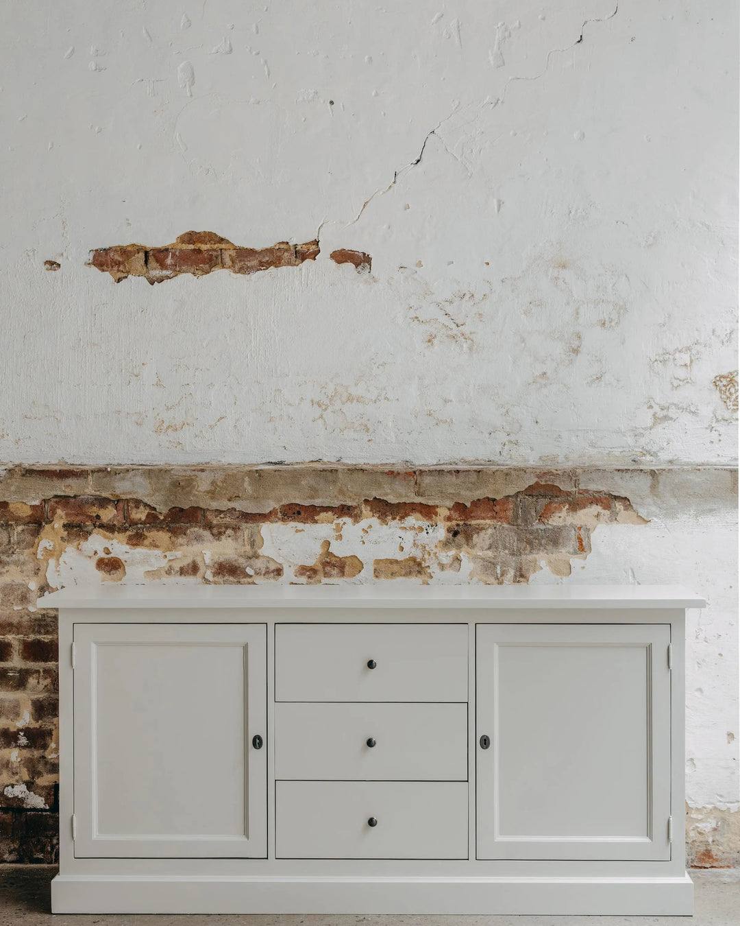 New England Buffet - Grey | Rustic Charm Interiors - Unstyled Buffet Base