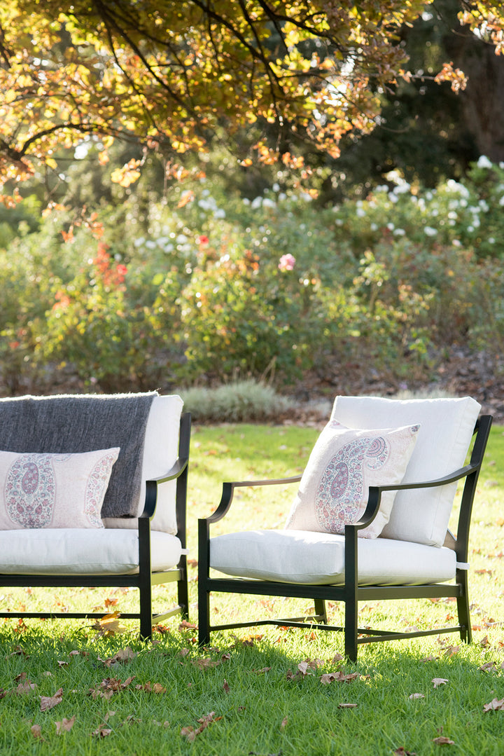 Portofino Outdoor Lounge Set - Black