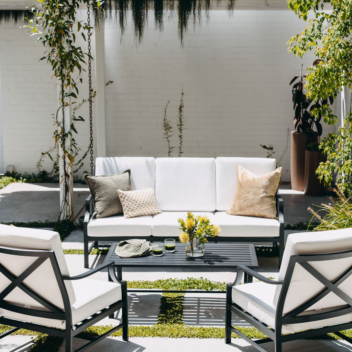 Portofino Outdoor Coffee Table - Black