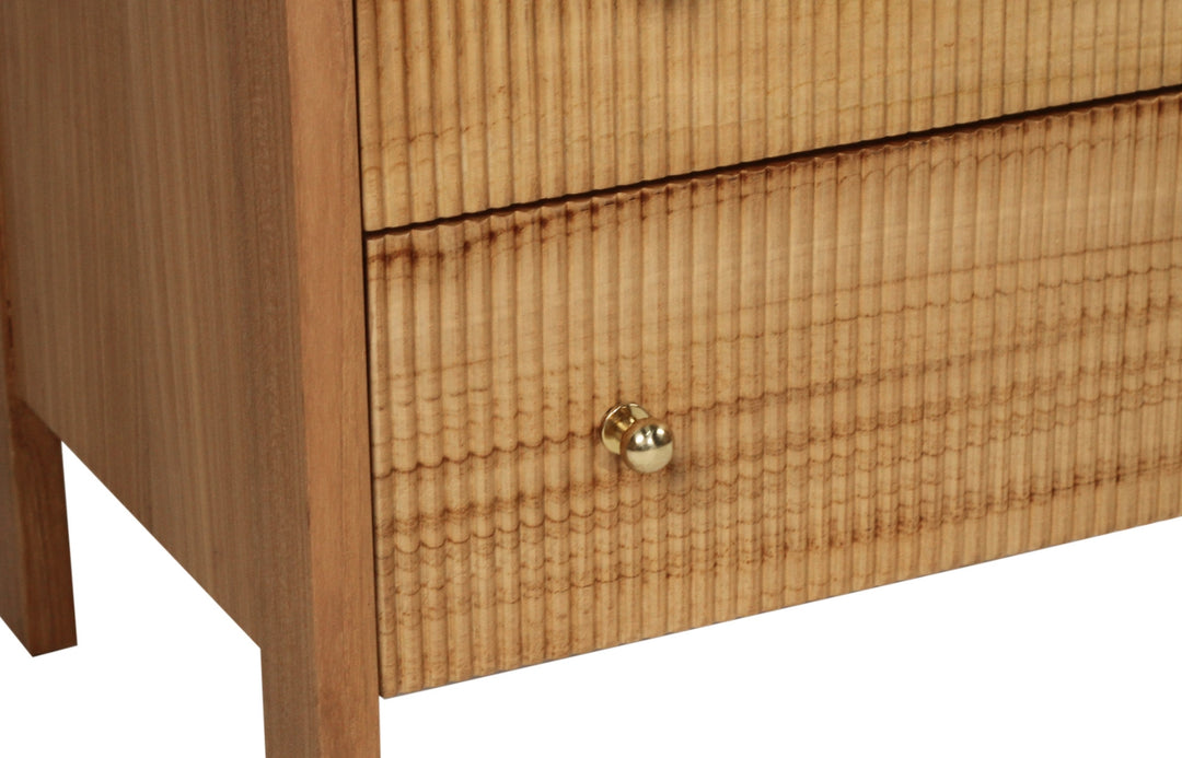 Aubrey Bedside Table in Teak