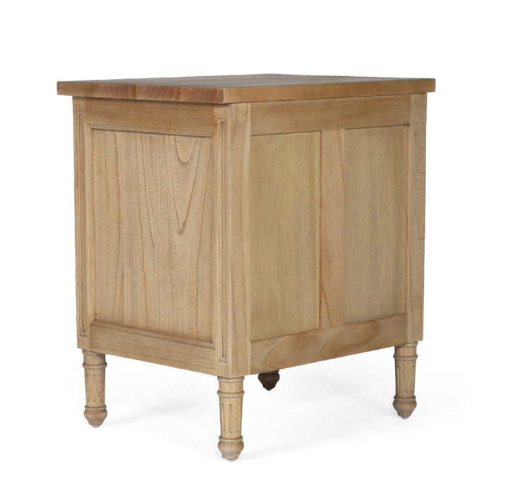 Coralie 3 -Drawer Bedside in Natural