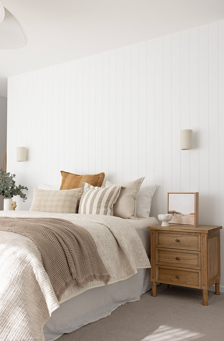 Coralie 3 -Drawer Bedside in Natural