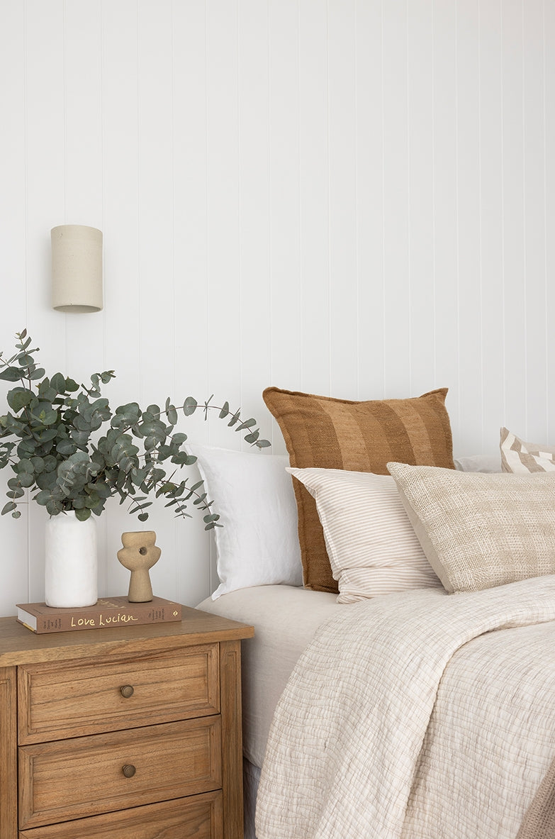 Coralie 3 -Drawer Bedside in Natural