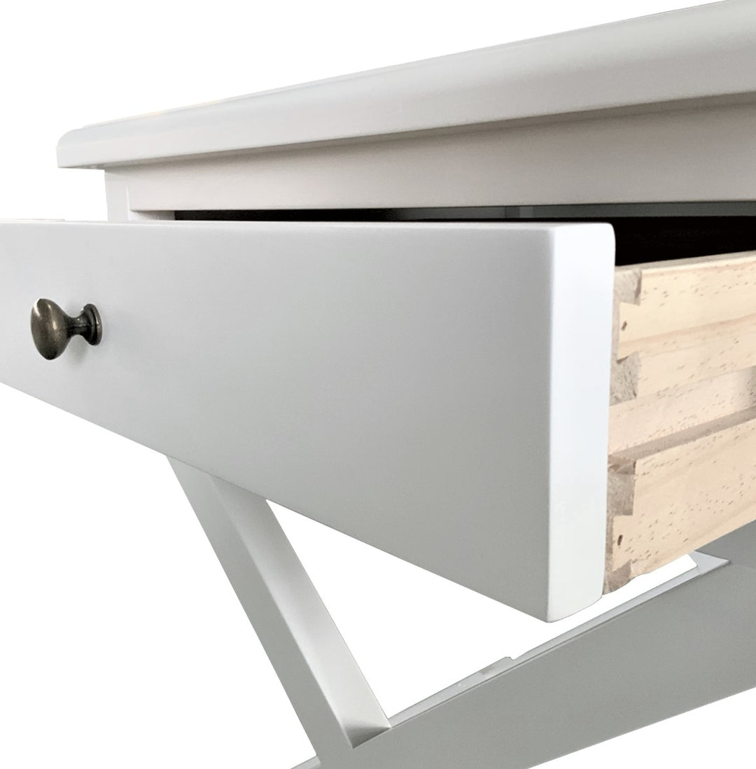 Knox Bedside Table - White