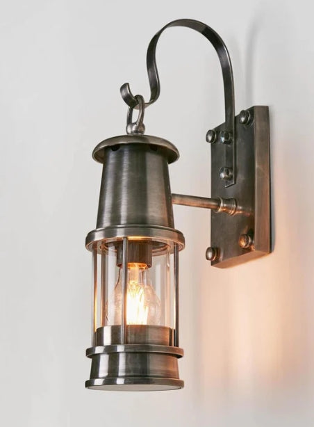 Gates Outdoor Wall Light in Antique Silver
