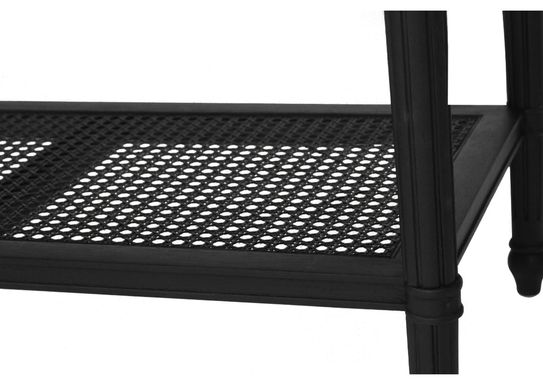 Coralie Nightstand in Black - 90cm
