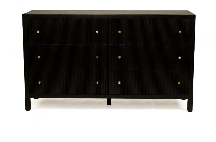 Aubrey Chest of Drawers in Black
