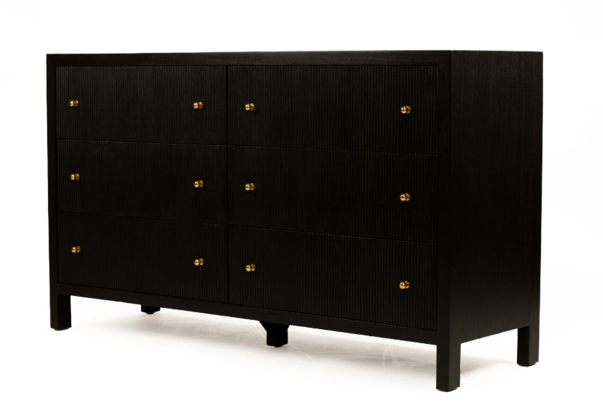 Aubrey Chest of Drawers in Black