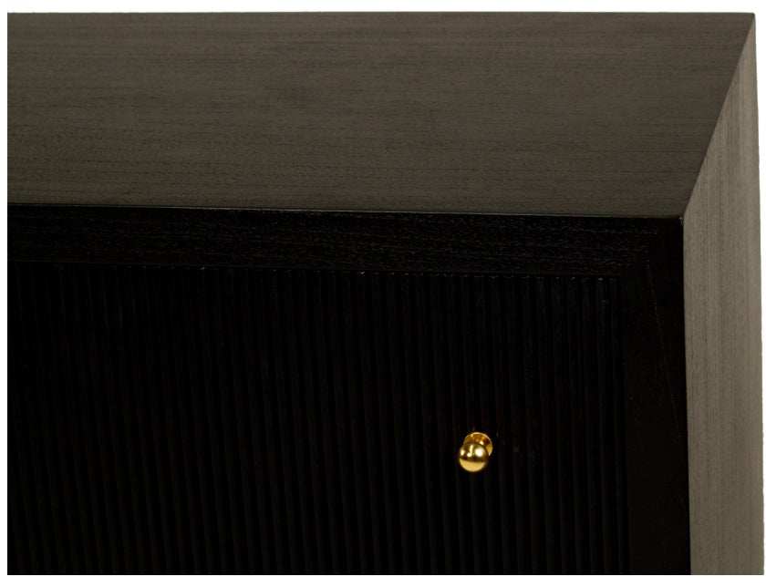 Aubrey Chest of Drawers in Black