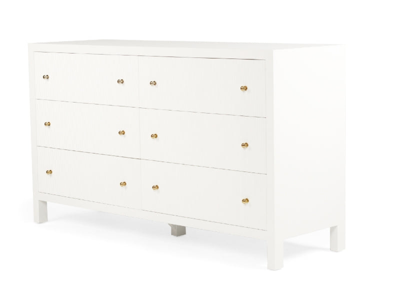Aubrey Chest of Drawers in White