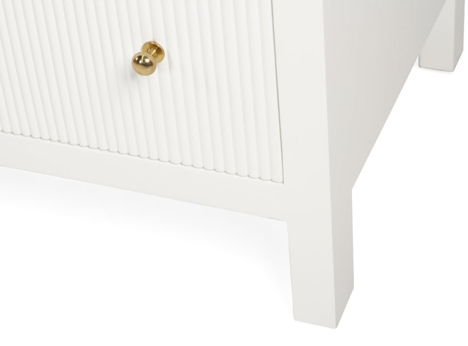 Aubrey Chest of Drawers in White
