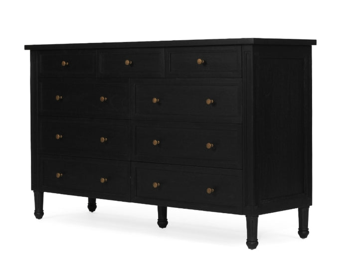 Coralie Chest of Drawers in Black