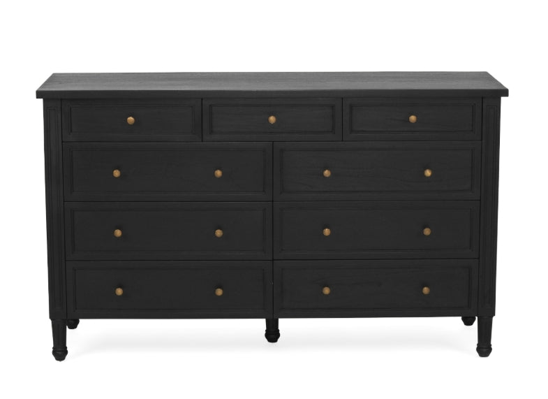 Coralie Chest of Drawers in Black