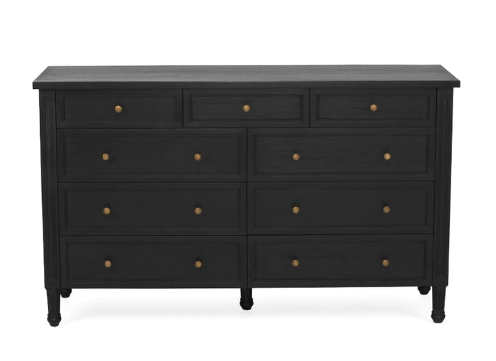 Coralie Chest of Drawers in Black