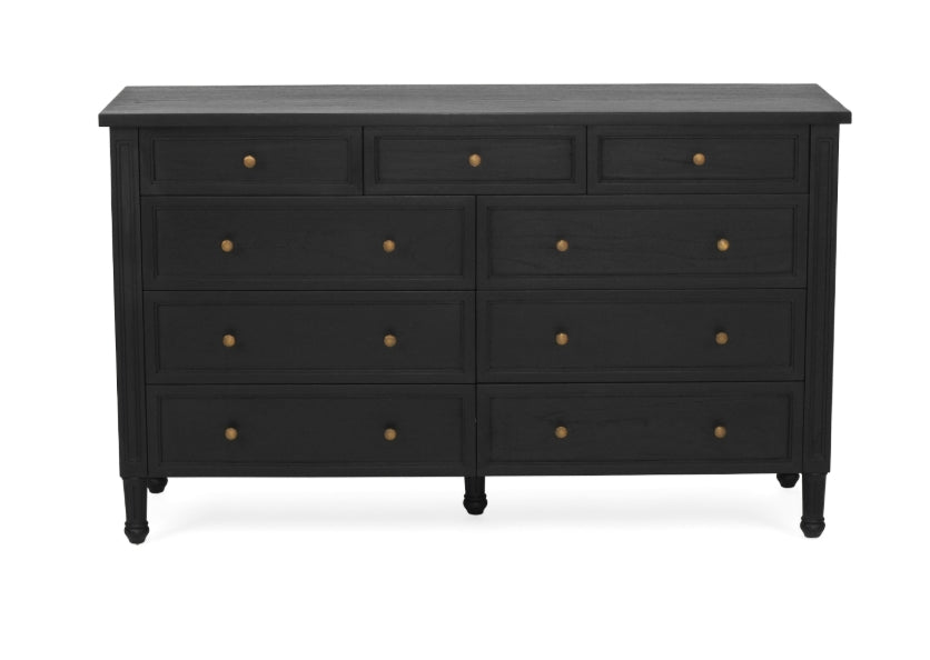 Coralie Chest of Drawers in Black