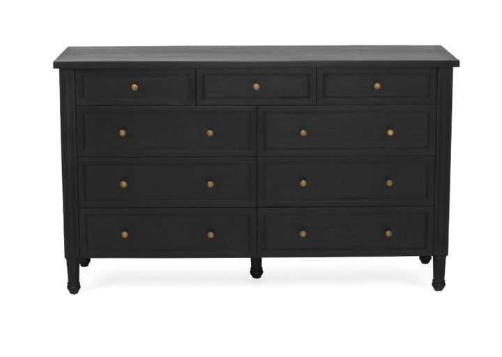 Coralie Chest of Drawers in Black
