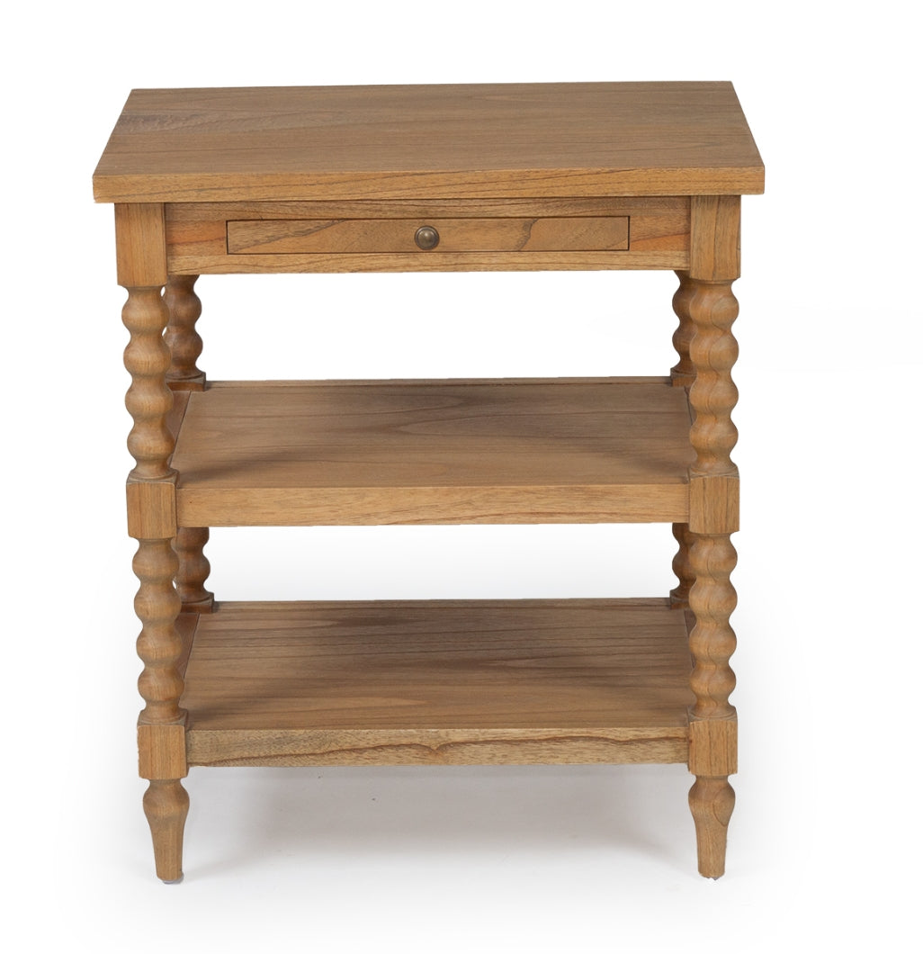 Barley Twist Bedside in Natural