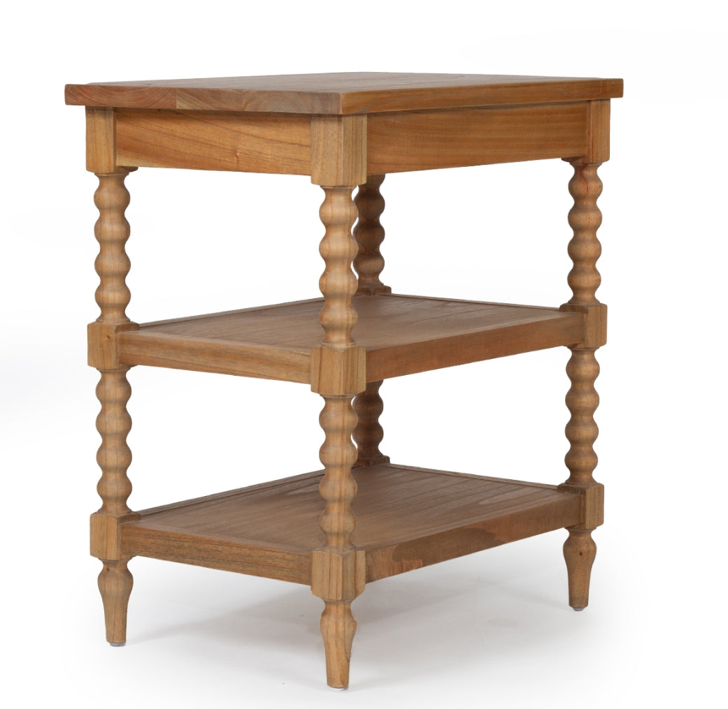 Barley Twist Bedside in Natural