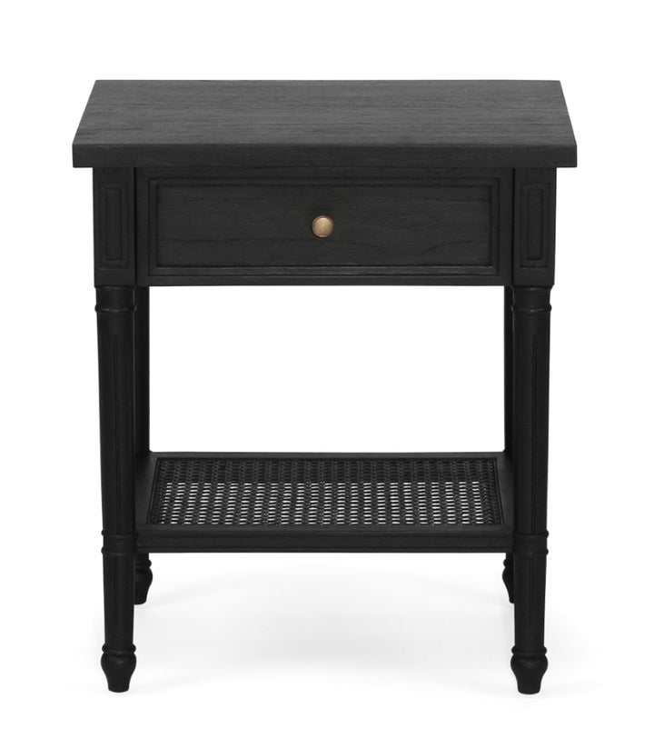 Coralie Bedside in Black