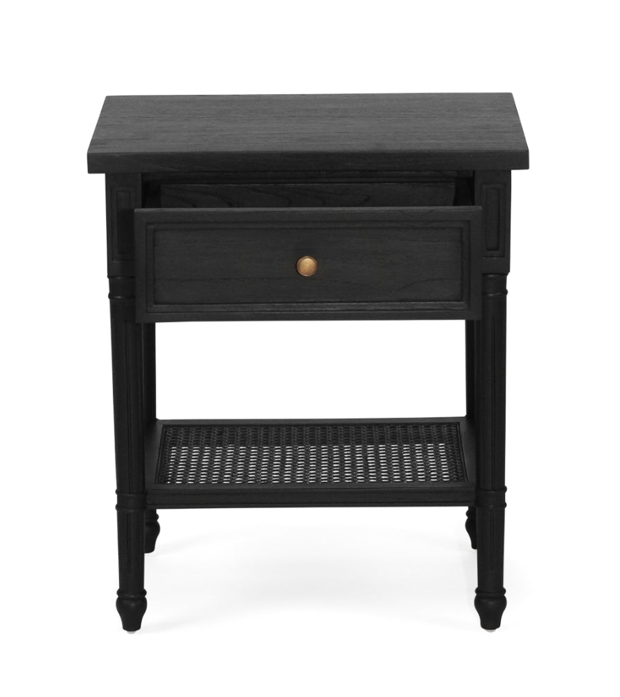 Coralie Bedside in Black