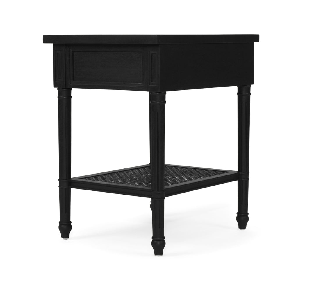 Coralie Bedside in Black