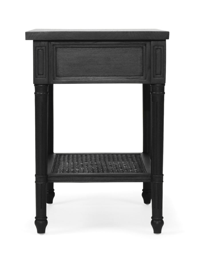 Coralie Bedside in Black