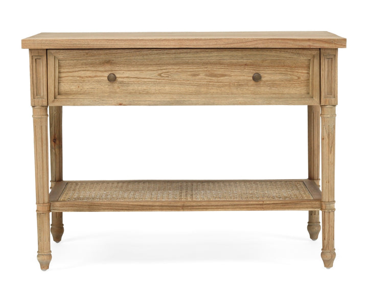 Coralie Nightstand in Weathered Oak