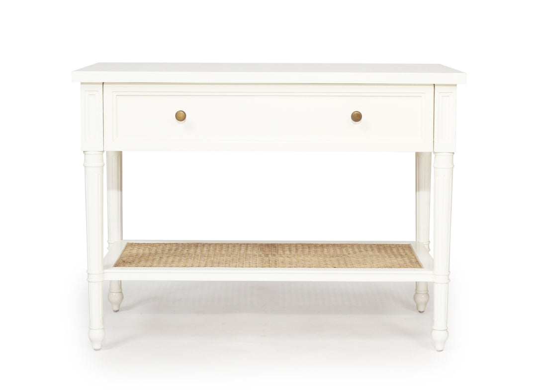 Coralie Nightstand in White